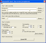 absolutePDF-Spool Base screenshot